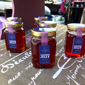 Lavender jelly delicious fresh